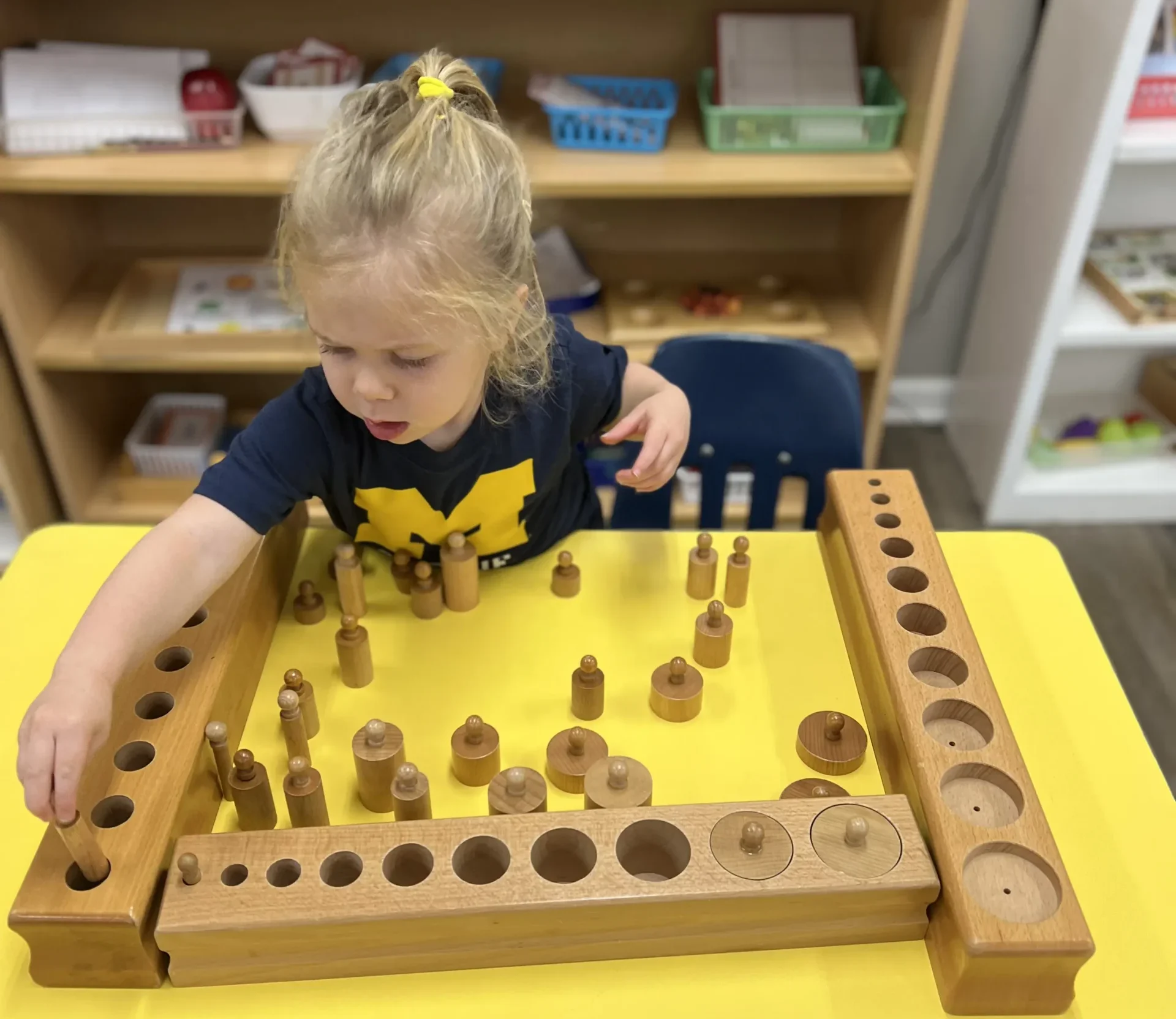 Norbeck montessori pre primary shapes ojects assisted learning image