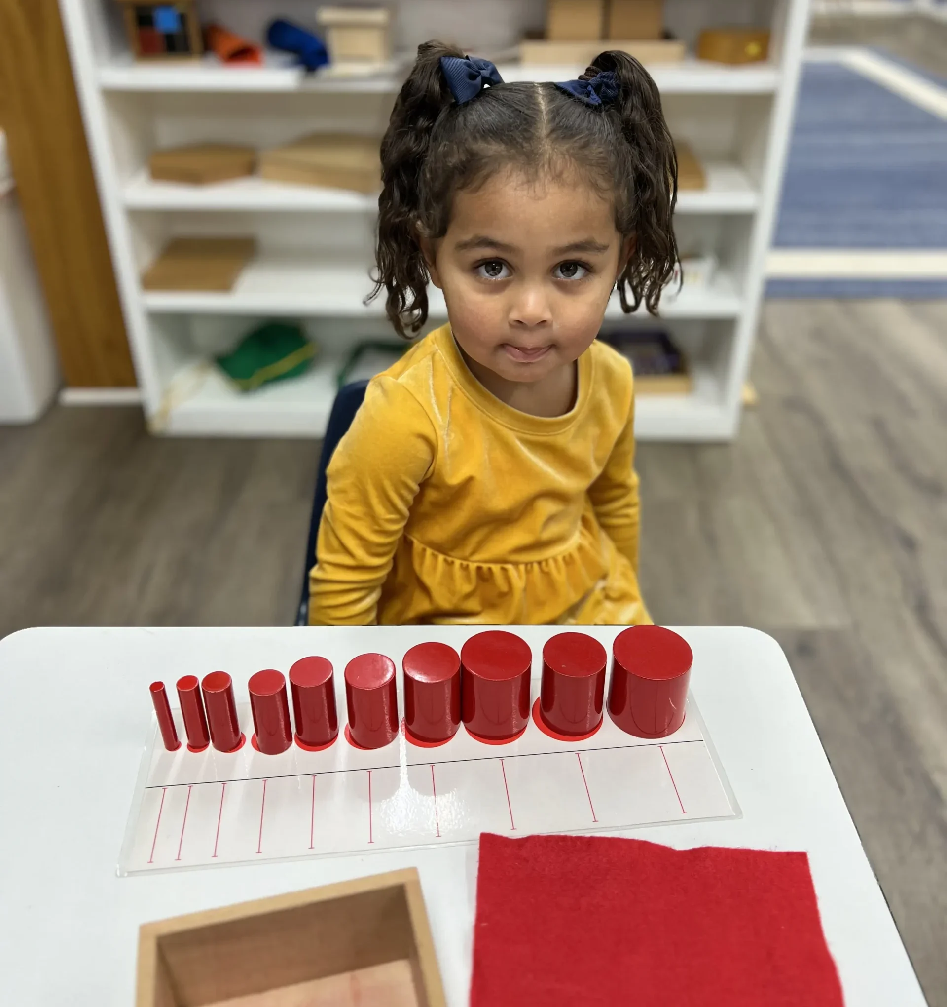Norbeck montessori pre primary child learning image