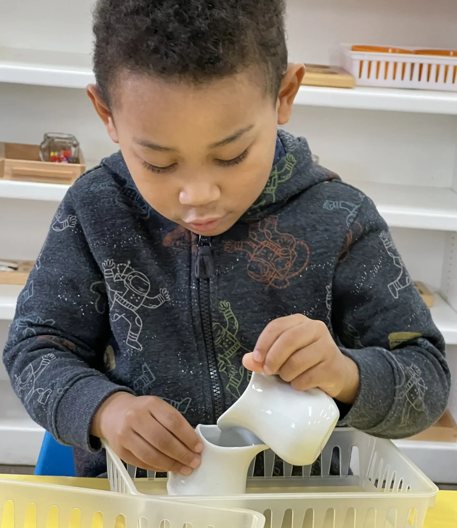 norbeck montessori kindergerten class science skills portrait